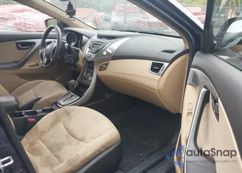 2013 Hyundai Elantra Gls z USA, uszkodzony, nr VIN 5NPDH4AE3DH196598